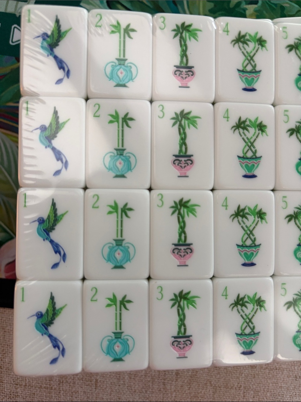 Newπ Bamboo Mahjong Tiles ποΈ and Tile Bag - Picture 15 of 15